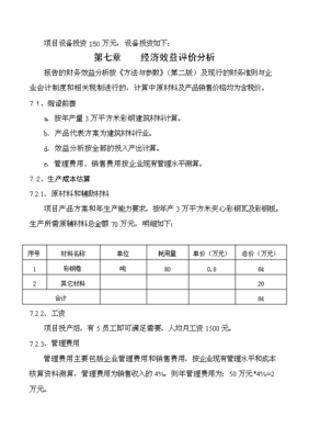 ◆◆(立項建議)3萬平方米彩鋼瓦生產(chǎn)線項目可行性立項建議報告(存檔)-資源下載